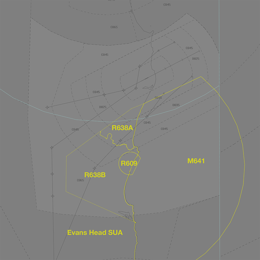 The Evans Head Air Weapons Range