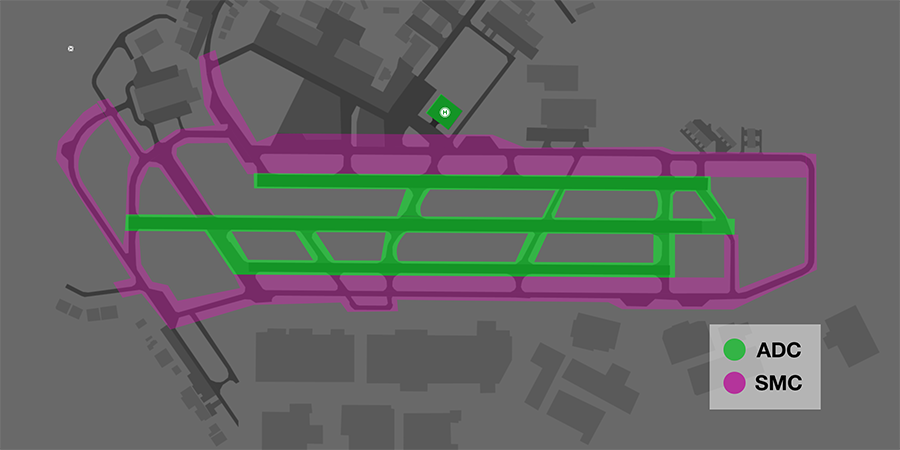 YSBK Manoeuvring Area Responsibility